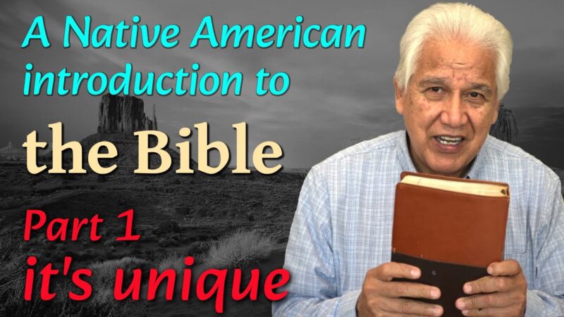 man with Bible