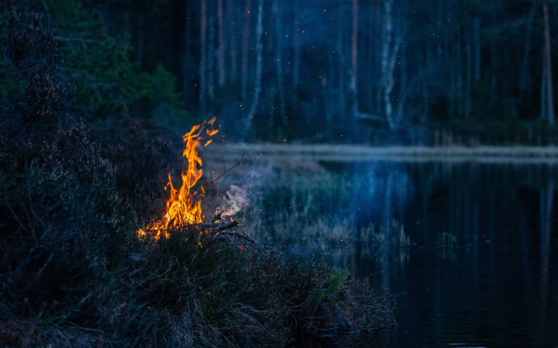 camp fire